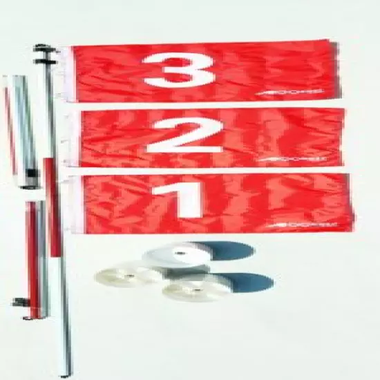 A99Golf Portable Flag w/Cup Practice Hole Pole Putting Green Trainning #1#2#3/PK