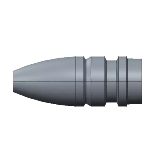 MP Bullet Mold - .308 / .300 Blackout - 311-410 Hollow Point GC - 2 Cavity Brass