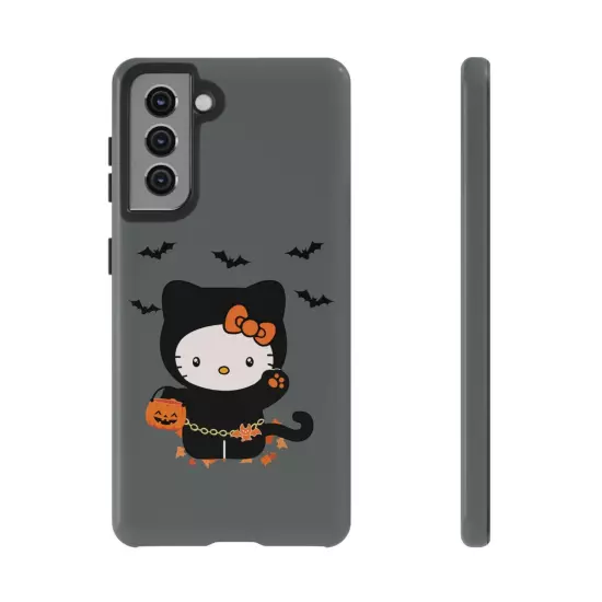 HALLOWEEN HELLO KITTY Phone Case, iPhone and Samsung Glossy Tough Phone Cases