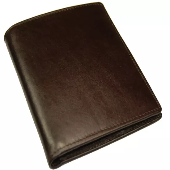 Castello Leather Vertical Hipster Wallet