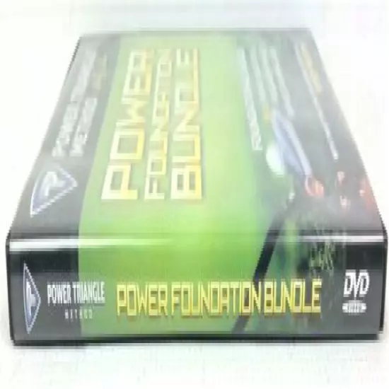 Power Foundation Bundle 4 DVD Set Power Triangle Method Bobby Wilson Golf Aid