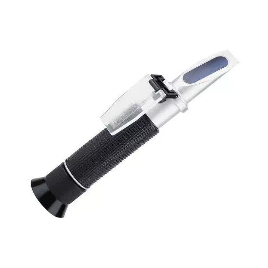 Handheld 0-100% Salinity Refractometer Salinometer Sea Water Salt Concentration