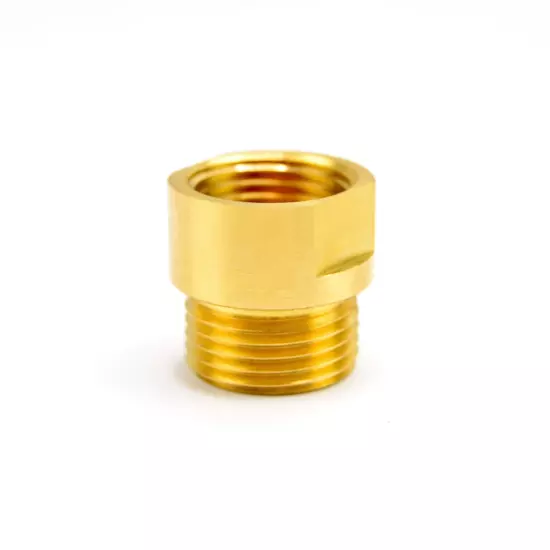 7/8" Male Pipe x 1/2" Female Pipe Adapter, Brass, Pipe Fitting