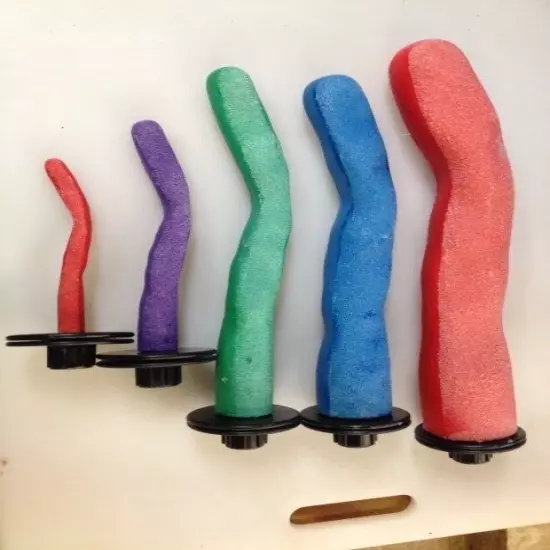  Safety Pumice Pedicure perches for parrots. Three different sizes