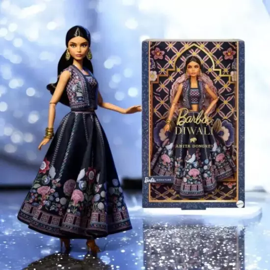 Barbie Signature Diwali 2024 Anita Dongre Doll Anita Dongre Design - Presale