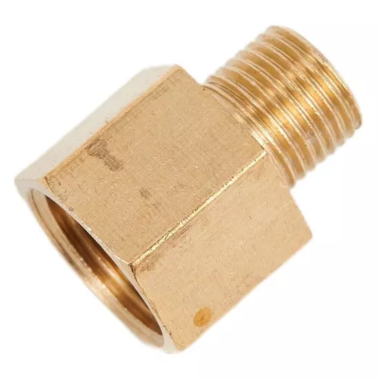 BSP-NPT Adapter 1/8 Male BSPT To 1/8 Female NPT Brass Pipe Fitting Duable