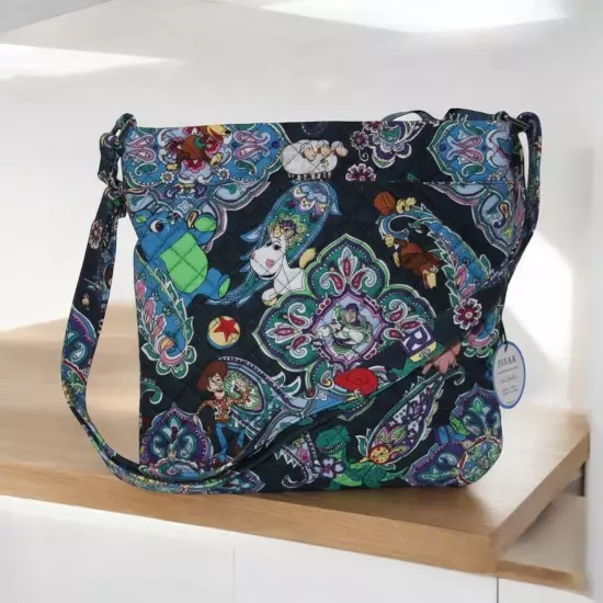 Vera Bradley Disney Toy Story Andy’s Room Triple Zip Hipster Crossbody