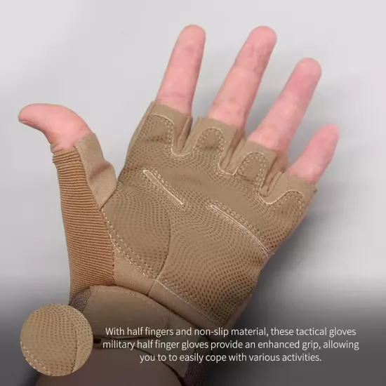 Tactical Full Finger Gloves Army Military Hunting Combat Shooting for Men Women