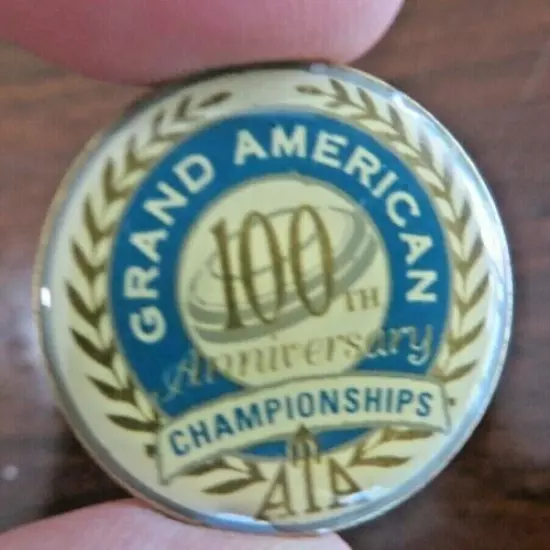 ATA AMERICAN TRAP ASSOCIATION 100 ANNIVERSARY CHAMPIONSHIPS LAPEL PIN ,RARE 