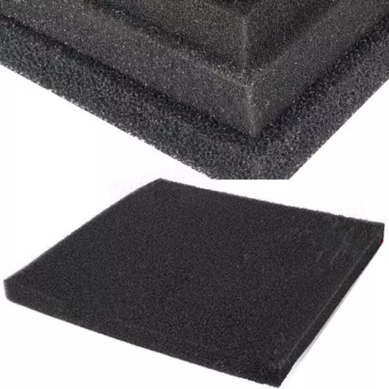 Fish Tank Fish Tank Filter Water Cleaning Foam Aquarium Filter Black Practical