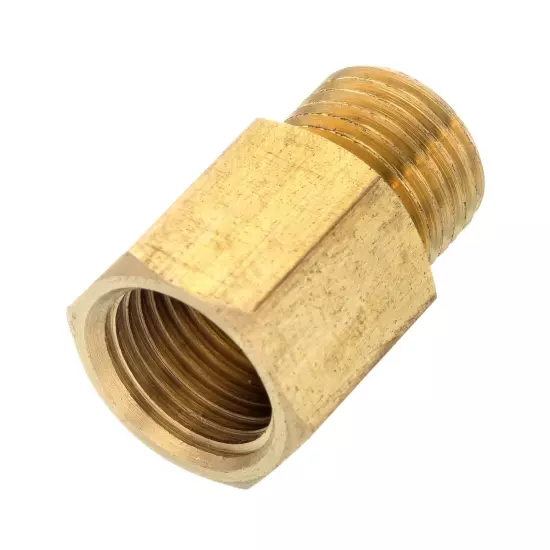 1/4" BSP Male To 1/4" BSP Female Pipe Reducer Hex Thread Adapter Thread Valve