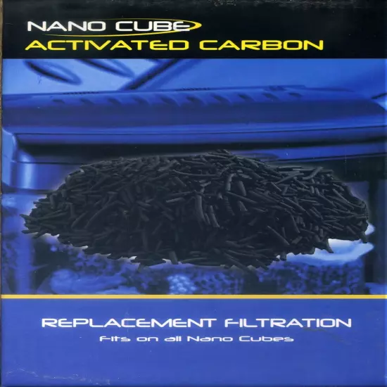 JBJ Nano Cube Replacement Filtration Media Activated Carbon (3 Pack) NOS