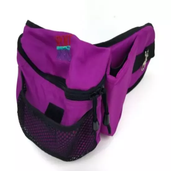 Sport Works Belt Bum Running Pouch Sport Retro womens/mens purple drink holder