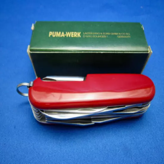 PUMA OFFIZIERMESSER (Officer's Knife) 94497-4901 Made In Germany MINT CONDITION