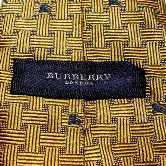 USED TIE CRAVATTA BURBERRY LONDON