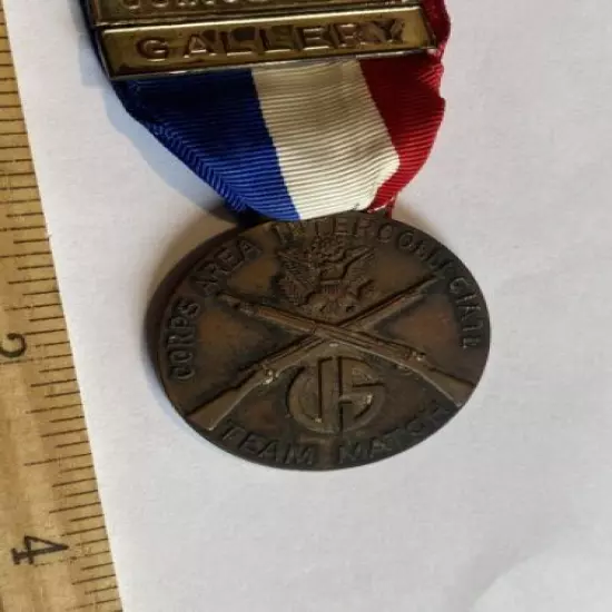 1935 US NATIONAL MATCHES MEDAL JUNIOR ROTC BRONZE OR BRASS MEDAL