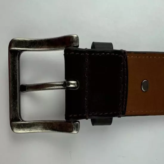 Boconi Leather Belt Men's Size 36 Brown 34013L/200