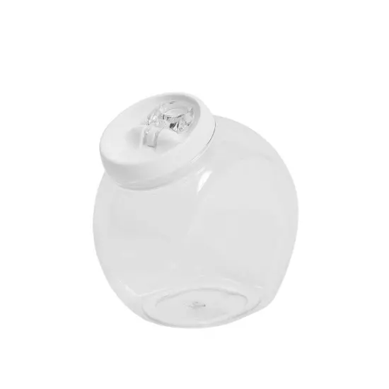 Connoisseur Round Flip-Tite Airtight Lid Canister 4.7 Litre with Ring Clip