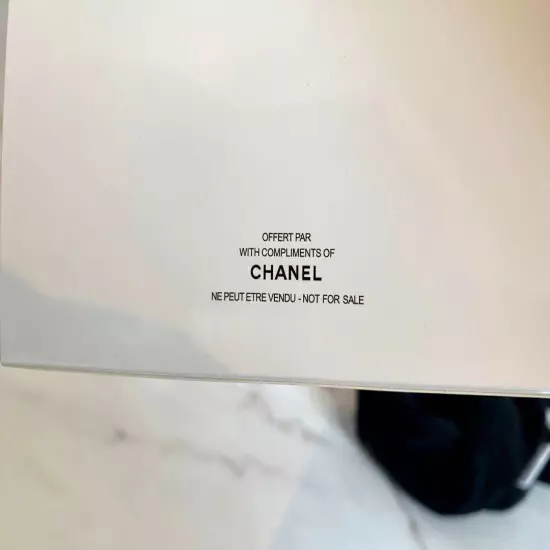 Chanel Fabric Hair Band Headbund Black Novelty Limited Edition 6cm w/Box