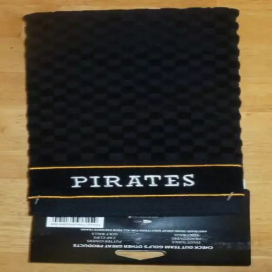 Pittsburgh Pirates MLB Embroidered Tri-fold Towel - Golf 