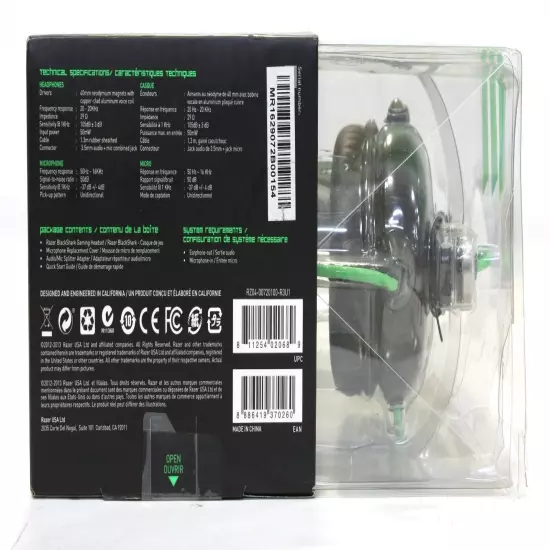 Razer BlackShark Expert Stereo 2.0 Gaming Headset with Analog Connectivity