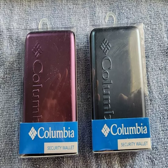 A Set Of Columbia Security Wallets New In Box