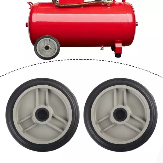 Effortless Mobility Upgrade 2Pc Air Compressor Caster Wheel Replacement