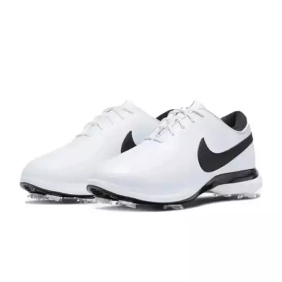 Nike Air Zoom Victory Tour 2 Men's White Black Golf Shoes DJ6569-100 - Size 10