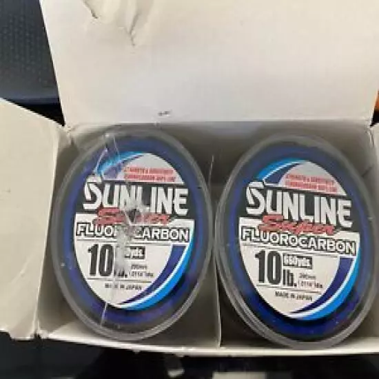 Sunline Super Fluorocarbon - Clear - 660 yds 10lb