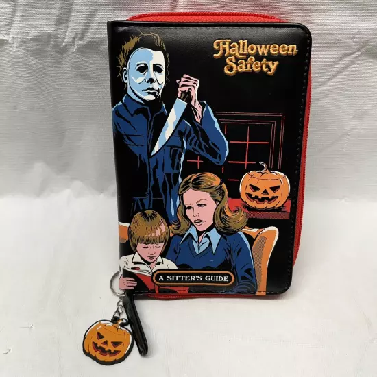 Halloween Safety A Sitters Guide Wallet And Zip Up Pouch Michael Myers