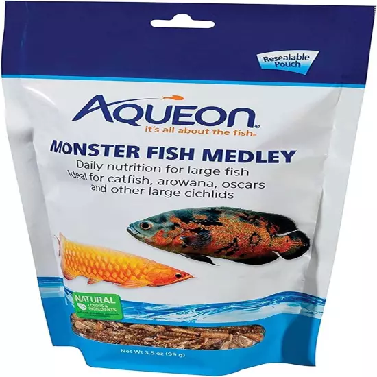 Aqueon Monster Fish Medley 3.5 Ounces