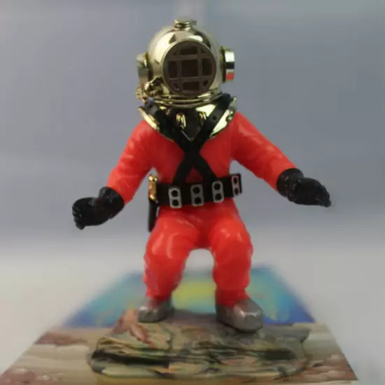 Deep sea diver Air Driven Ornament Fish Tank Decor Aquarium Decoration