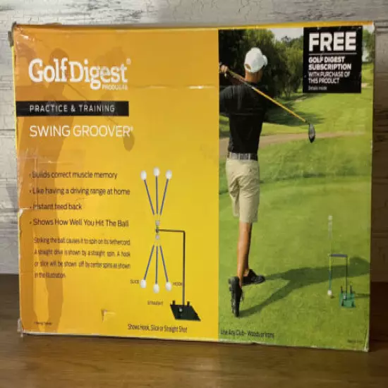 Golf Digest SWING GROOVER Practice & Training Aid - 088-04-0332 New In Box