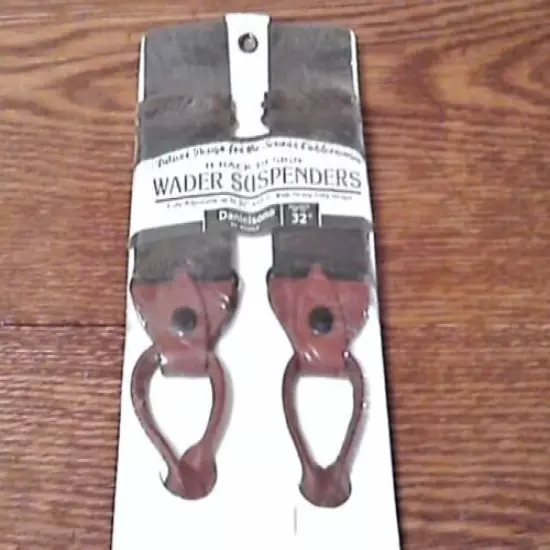 Danielson H-Back Design Wader Suspenders. New. 