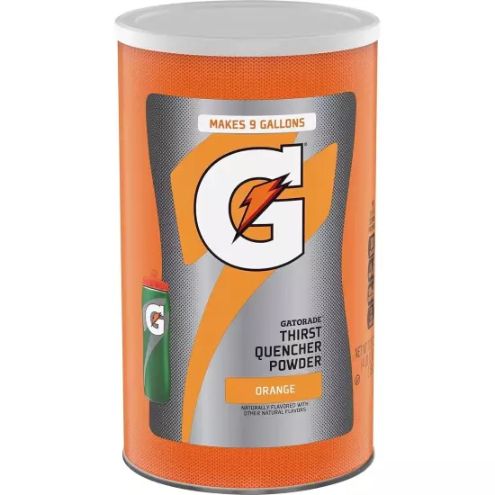 Gatorade Thirst Quencher Powder, Orange, 76.5oz Canister