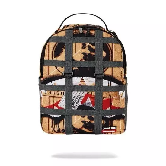 SPRAYGROUND JURASSIC DELIVERY BACKPACK (DLXV) - Strapped Jurassic Park Bag