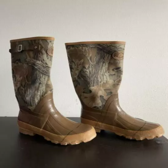 Vintage ~ Ducks Unlimited Advantage Mud Boots~ Hunt Fish Trap ~ Size 7