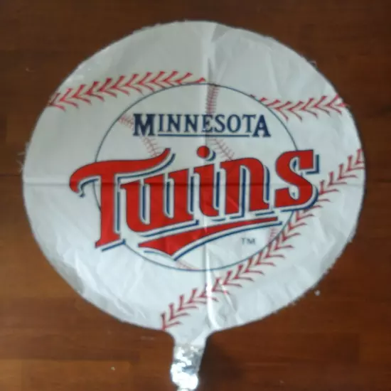 Minnesota Twins MLB Pro Baseball 18" Mylar Foil Balloon Sports Party Decoration