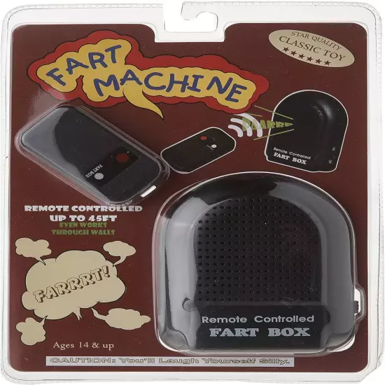 Classic Gift Collection Remote Control Fart Machine 