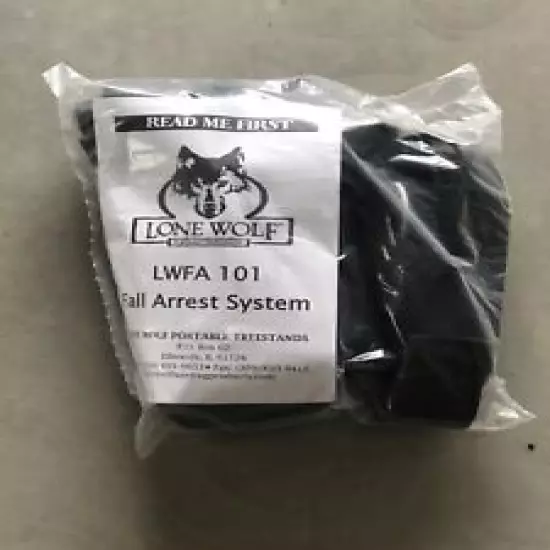 Lone Wolf Portable Treestands - LWFA 101 - Fall Arrest System - New / Sealed