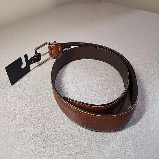 Cremieux Brown Leather Belt Size 38