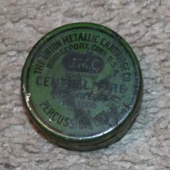 Vintage #Union Metallic Cartridge Co" Tin 