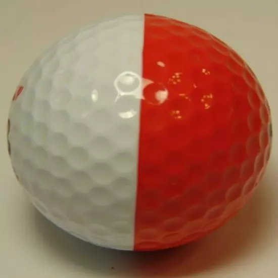 RARE KMC RAILROAD PING GOLF BALL Ping EYE 2 Color Bi-Color Collectible Karsten