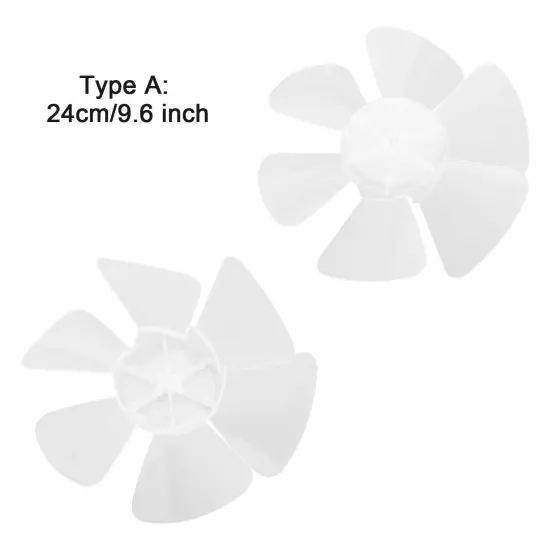 Silent Fan Blade Replacement Durable Compatible w/Standing Fans Table Fans