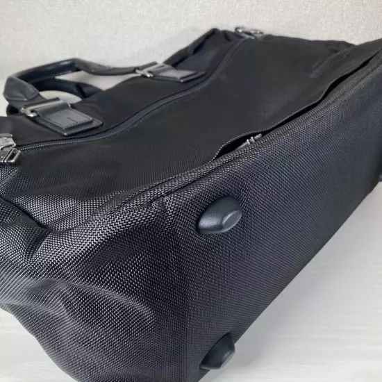 Tumi Business Bag Briefcase Nylon Leather 2Way Black