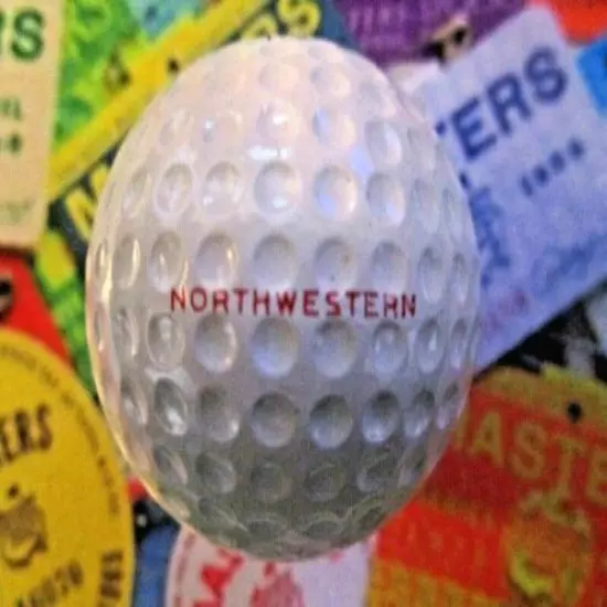 vtg - BYRON NELSON - Signature Golf Ball - M-P+ Northwestern - New Old Stock