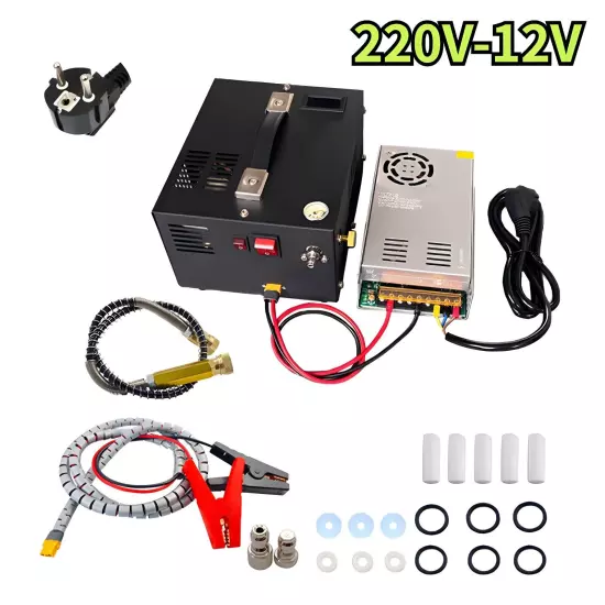 PCP Air Compressor for Air Rifle Airgun With Transformer High Pressure 12V /220V