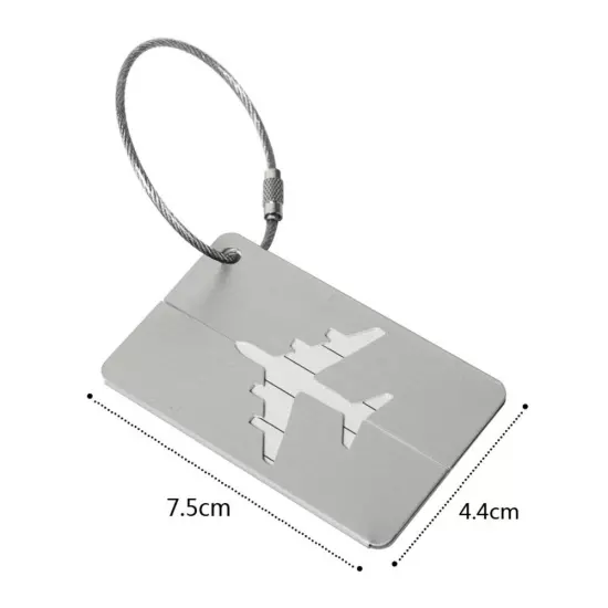 Luggage Tag Suitcase Label Baggage Boarding Bag Address Holder Travel Accessory