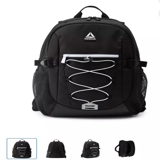 Reebok Men's Bristol Backpack with 13" Laptop Sleeve Black