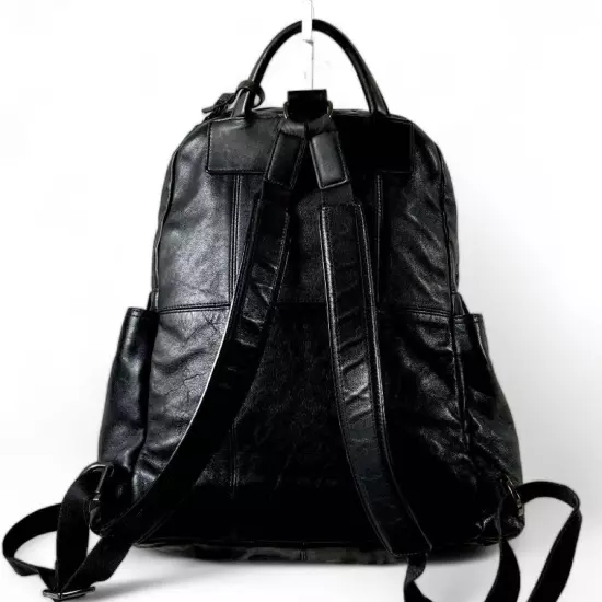 Rare Tumi Beacon Hill Backpack All Leather Black